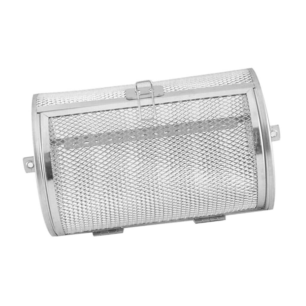 Stainless Steel Oven Basket Coffee Beans Baking Rotisserie Grill Cage