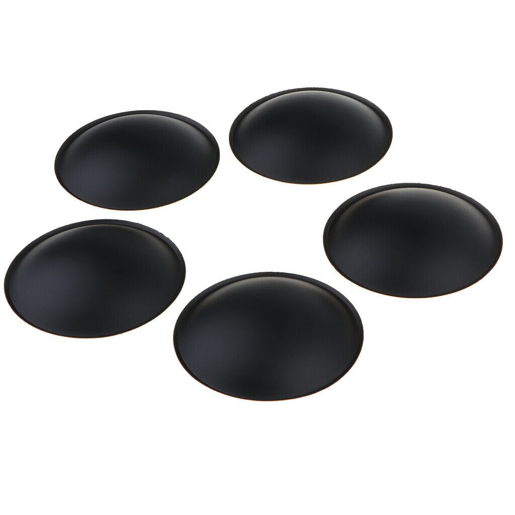 15Pcs Speaker Dust   Woofer Loudspeaker Dome Paper Dust   Cone Cover Black