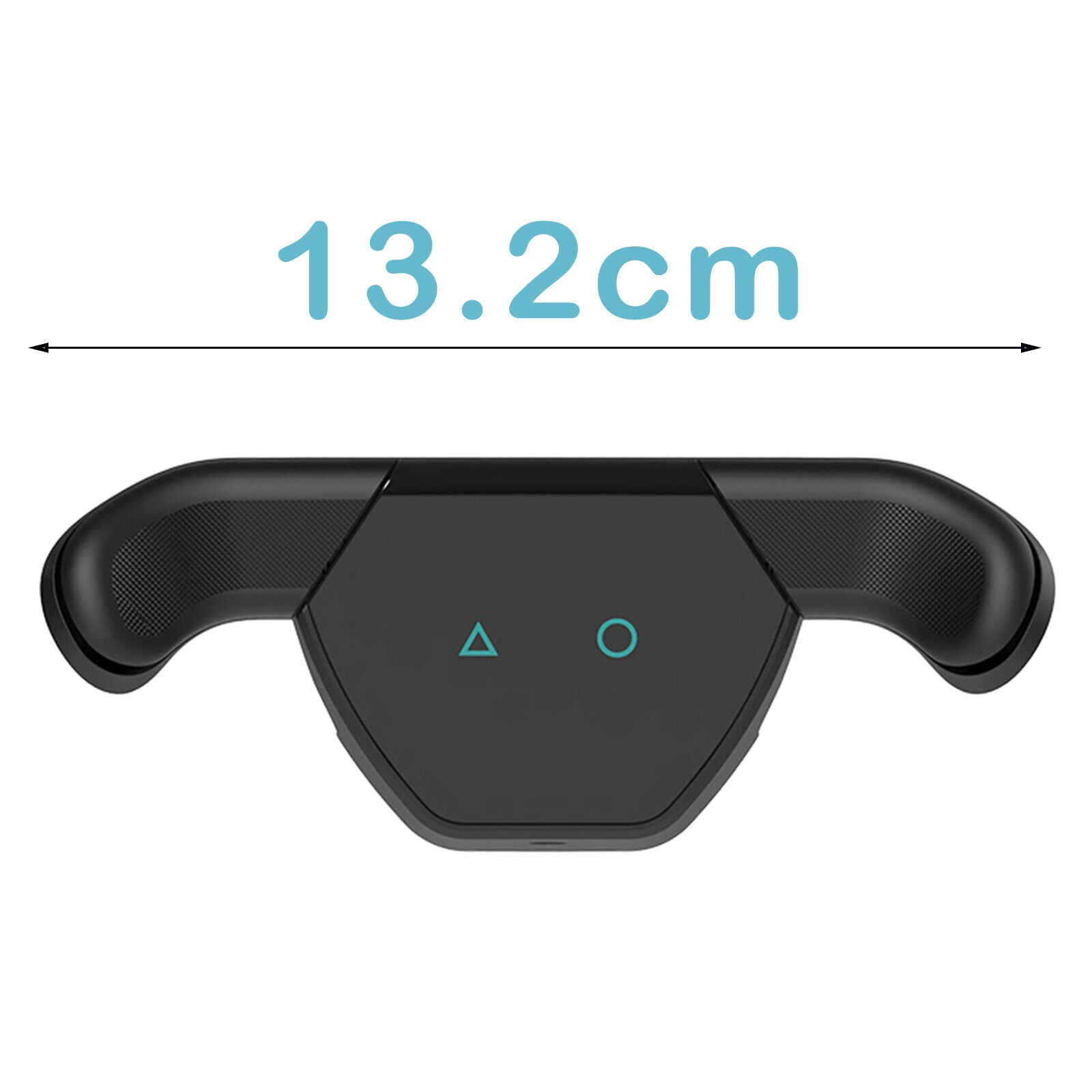 Extended Back Button Attachment With Turbo Key Paddles for PS4 Handles Black