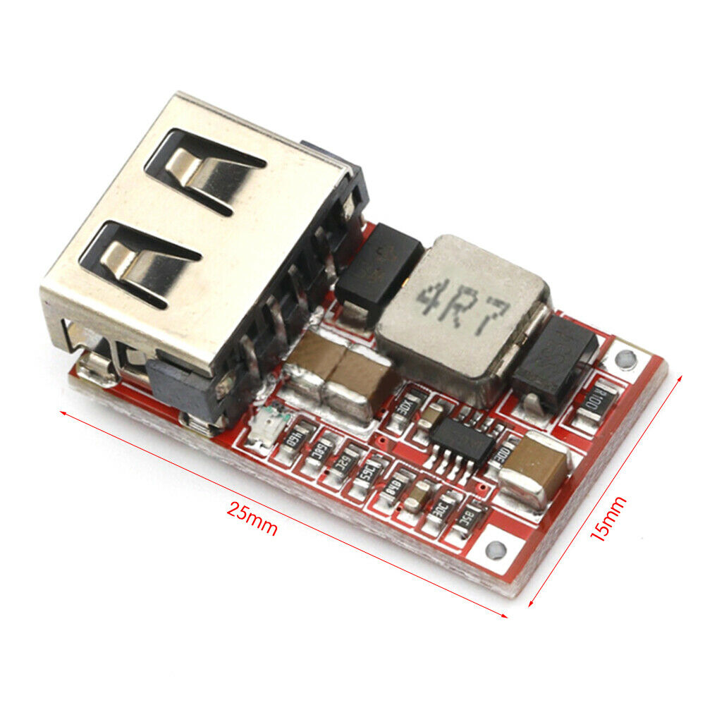1PCS 3A DC Buck Step Down Converter Car USB Charger Module 6-24V 12V/24V to 5V