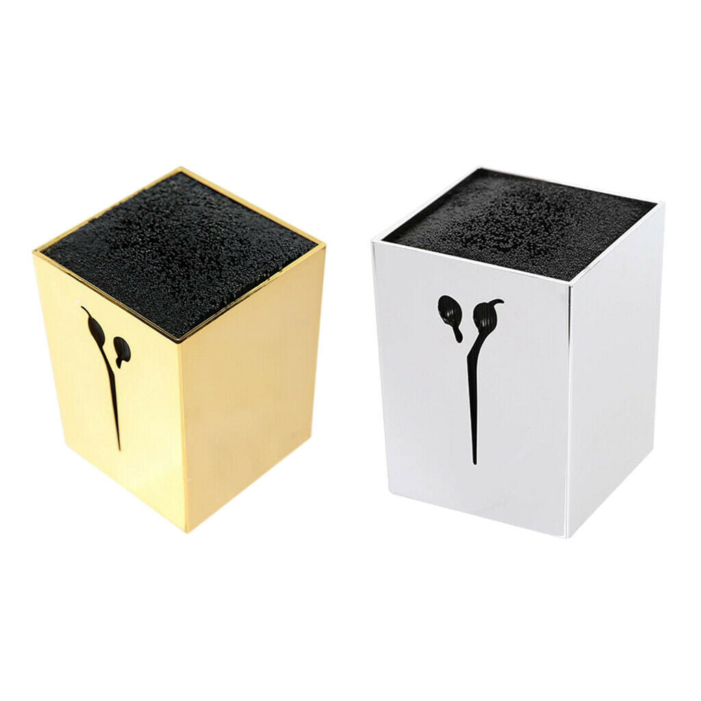 2 Packs Pro Scissor Comb Stand Holder Desktop Hair Styling Tool Stand Socket