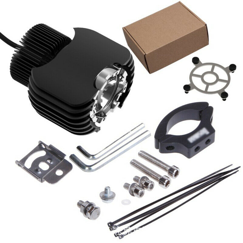 1PC Motorcycle Scooter Bikes ATV 20w LED Auxiliary Light Spotlight Aluminum 1.7A