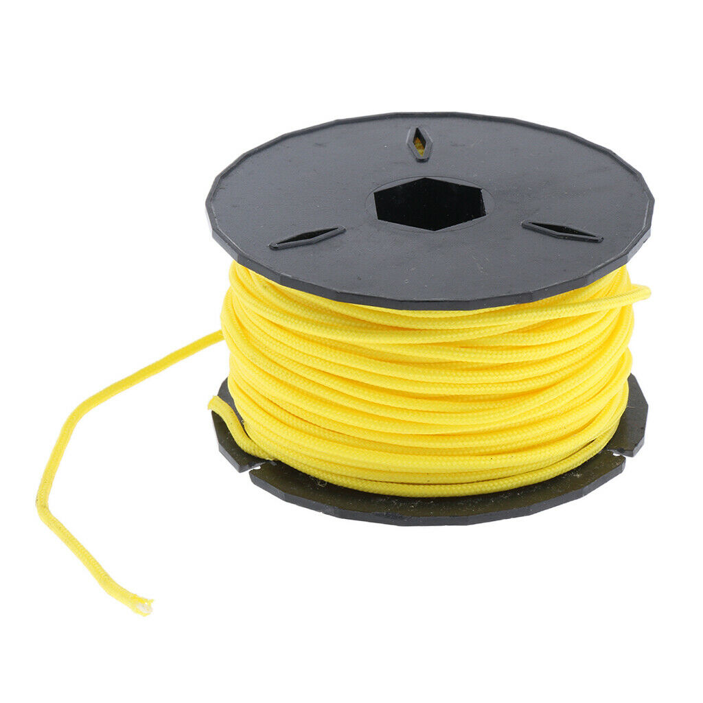 3 Strand Core Cord Paracord Parachute Rope Lanyard Yellow