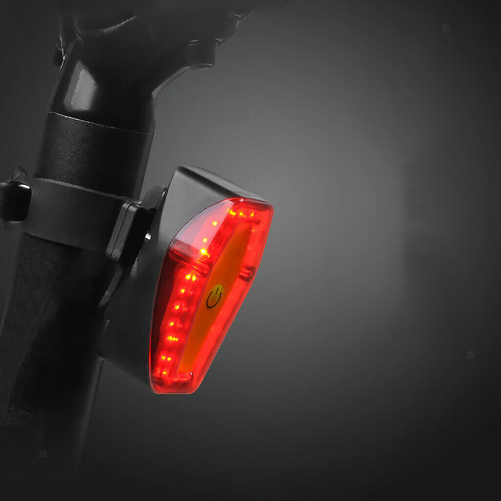 Rear Bicycle Light Taillight USB Rechargeable Safety Light for Night Cycling