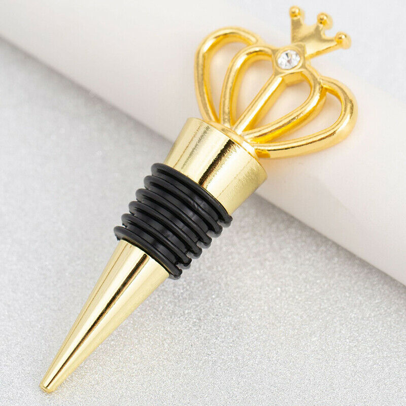 European Bottle Cork Wedding Crown Wine Bottle Stopper Metal Hotel DecoratioFCA