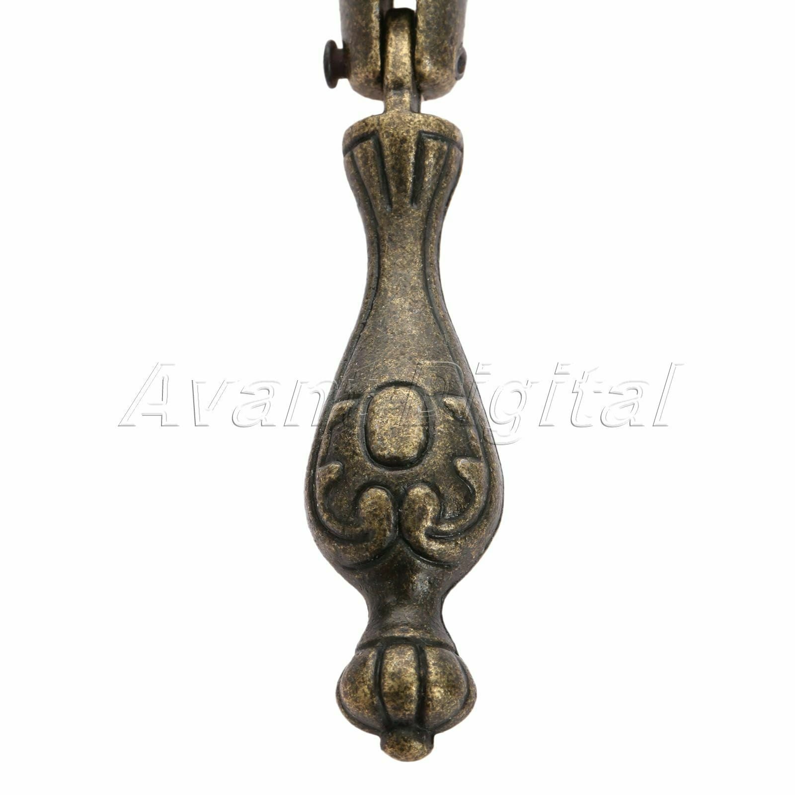 Zinc Alloy Furniture Cabinet Knobs Dresser Drawer Pendant Drop Door Pull Handle