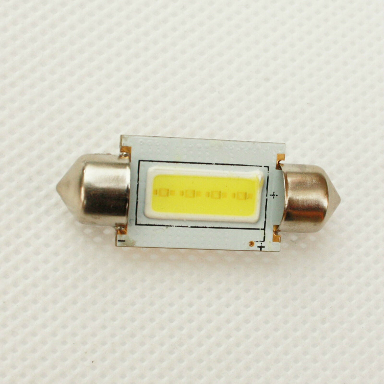 2W 31MM/36MM/41mm 6000K WHITE COB MAP/DOME INTERIOR LIGHTS BULBS Festoon LED 12V