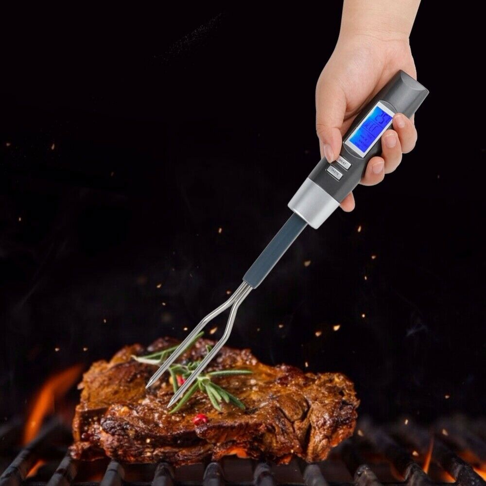 Digital LCD Instant Read Probe Meat BBQ Grill Kitchen Cooking Thermometer