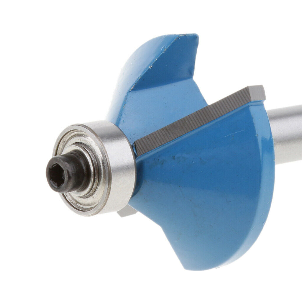 8mm Shank 45 Degree Chamfer Bevel Edging Router Bit Woodworking Cutter #20
