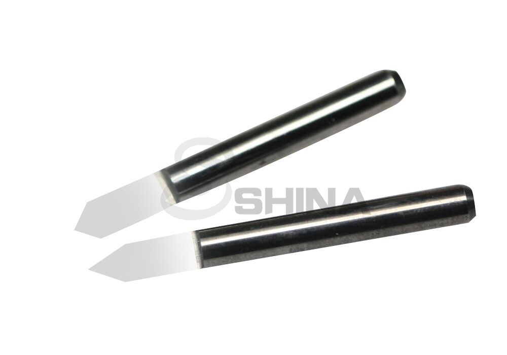 5x 1/8" 3.175mm 20 deg 0.1mm Tungsten Carbide Engraving Bits CNC Router Tool