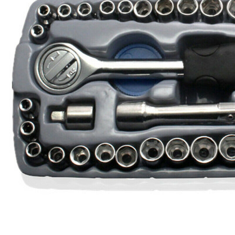 40PCS Wrench Sleeve Hand Tool For Car Repair Ratchet Torque Motorcycle Tyre Tool