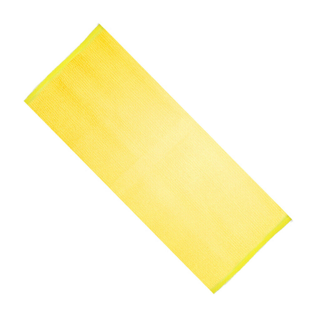 Lots 2 Soft Exfoliating Back Strap Bath Cloth Towel Body Cleaning Red+Yellow