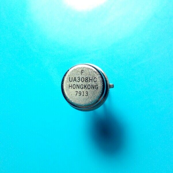 1PCS OP AMP IC FAIRCHILD TO-99 ( CAN-8 ) UA308HC