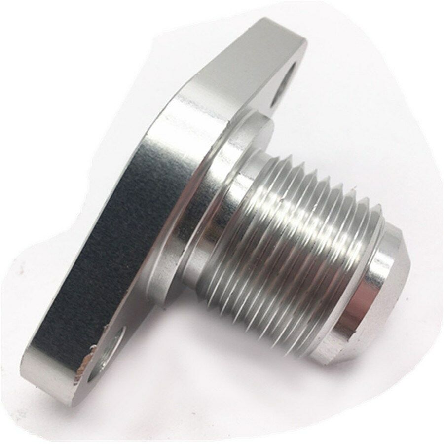 1x AN12 Oil Drain Flange+1x Oil Drain Gasket+2 x M8x1.25mm Bolts