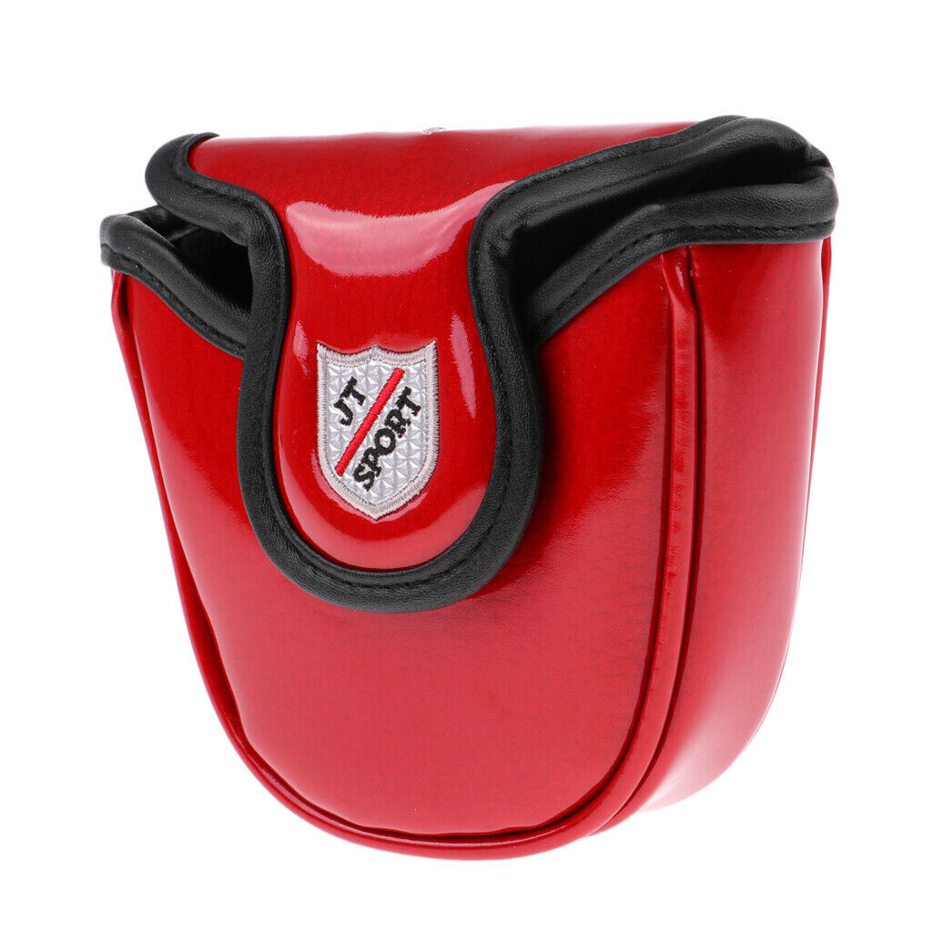2Pieces Mallet Putter Headcover Magnetic, Universal Golf Putter Cover