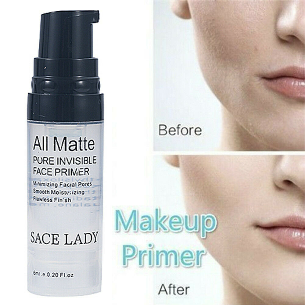 Matte Face Primer Base Liquid Natural Foundation Pores Invisible Oil-control ~