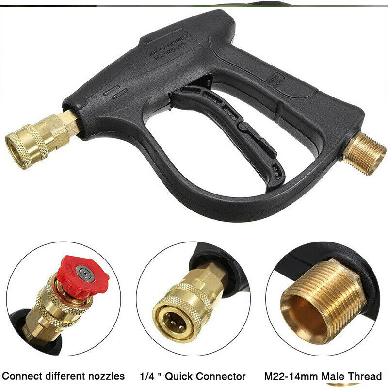 1/4 High Pressure Washer Gun Nozzle Tip 3000 PSI for Clean with 5 nozzles