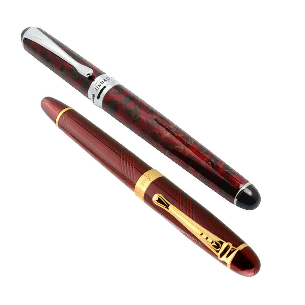 2 Pieces of JINHAO High Quality Writing Pens Collectible Gifts for Students