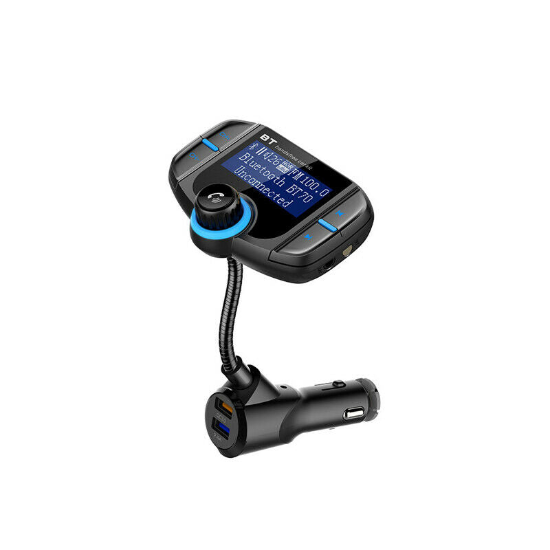 Bluetooth Transmitter Radio FM Transmitter for Car Large Screen USB MP3 Player