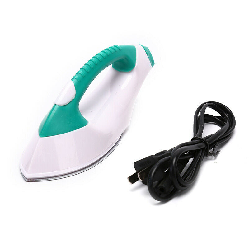New Mini Electric Iron Small Portable Travel Crafting Craft Clothes Sewing  CRDD