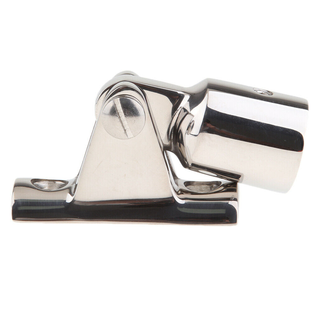 3/4" Stainless Steel Bimini Top Eye End   Boat Deck Hinge Marine Hardware