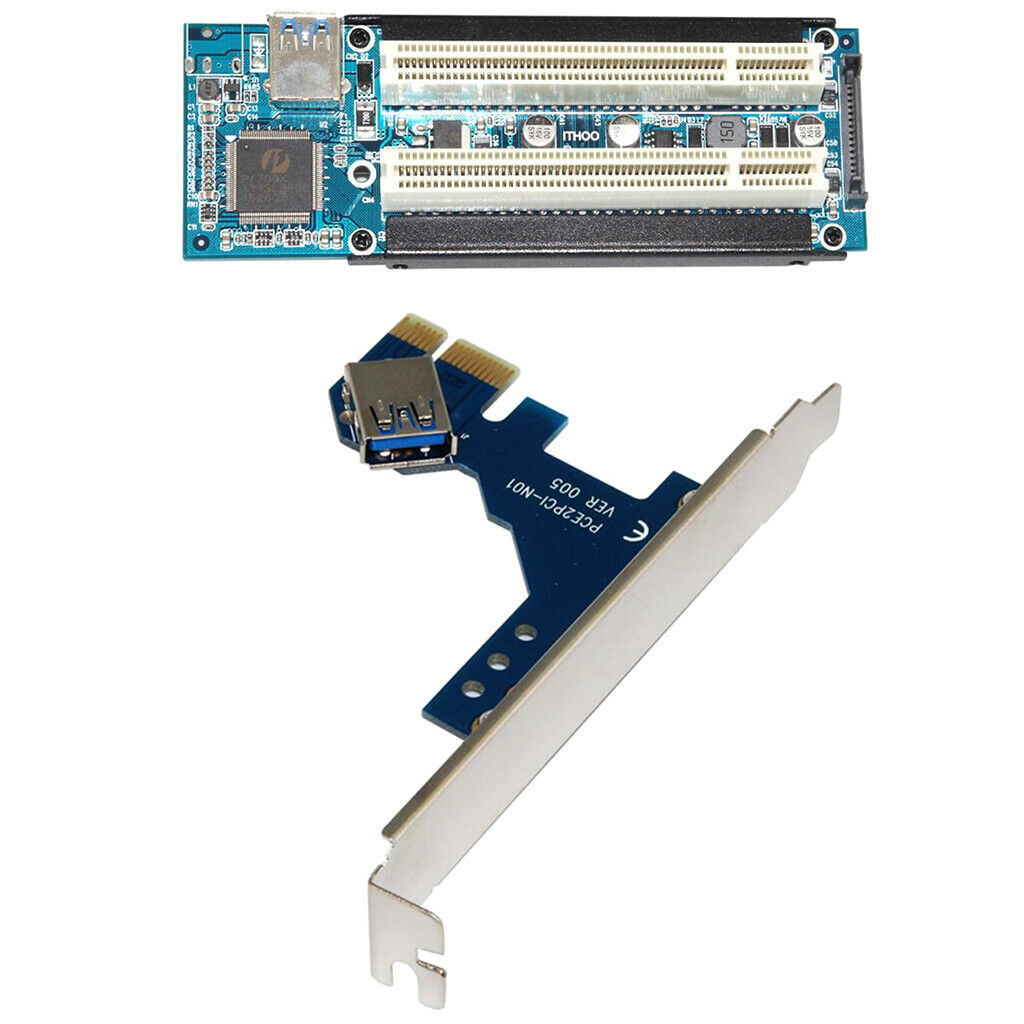 PCI- PCI-E To USB 3.0 Expansion Card For 2-Port PC Compatible With   X1 X4 X8