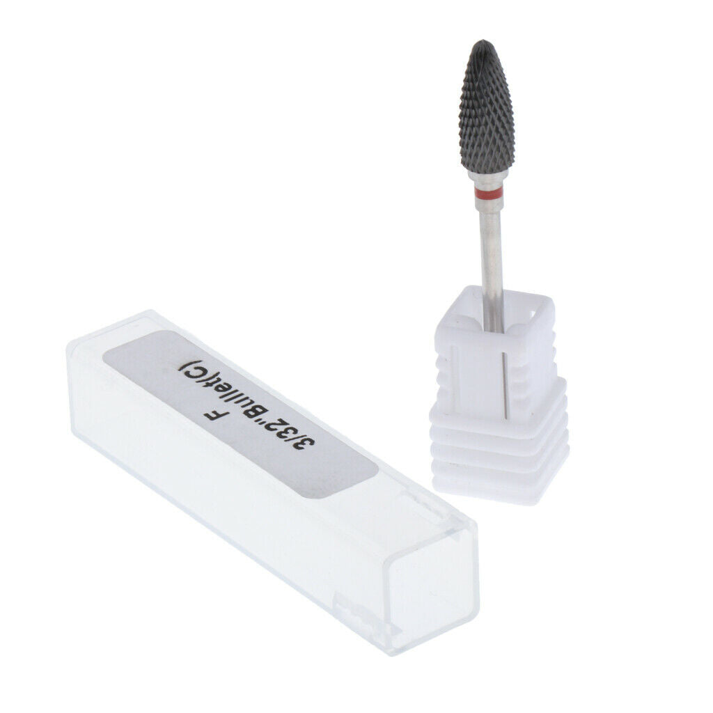 Ceramic Nail Drill Bit Grinding Head for UV Gel Acrylic Nails Polishing F