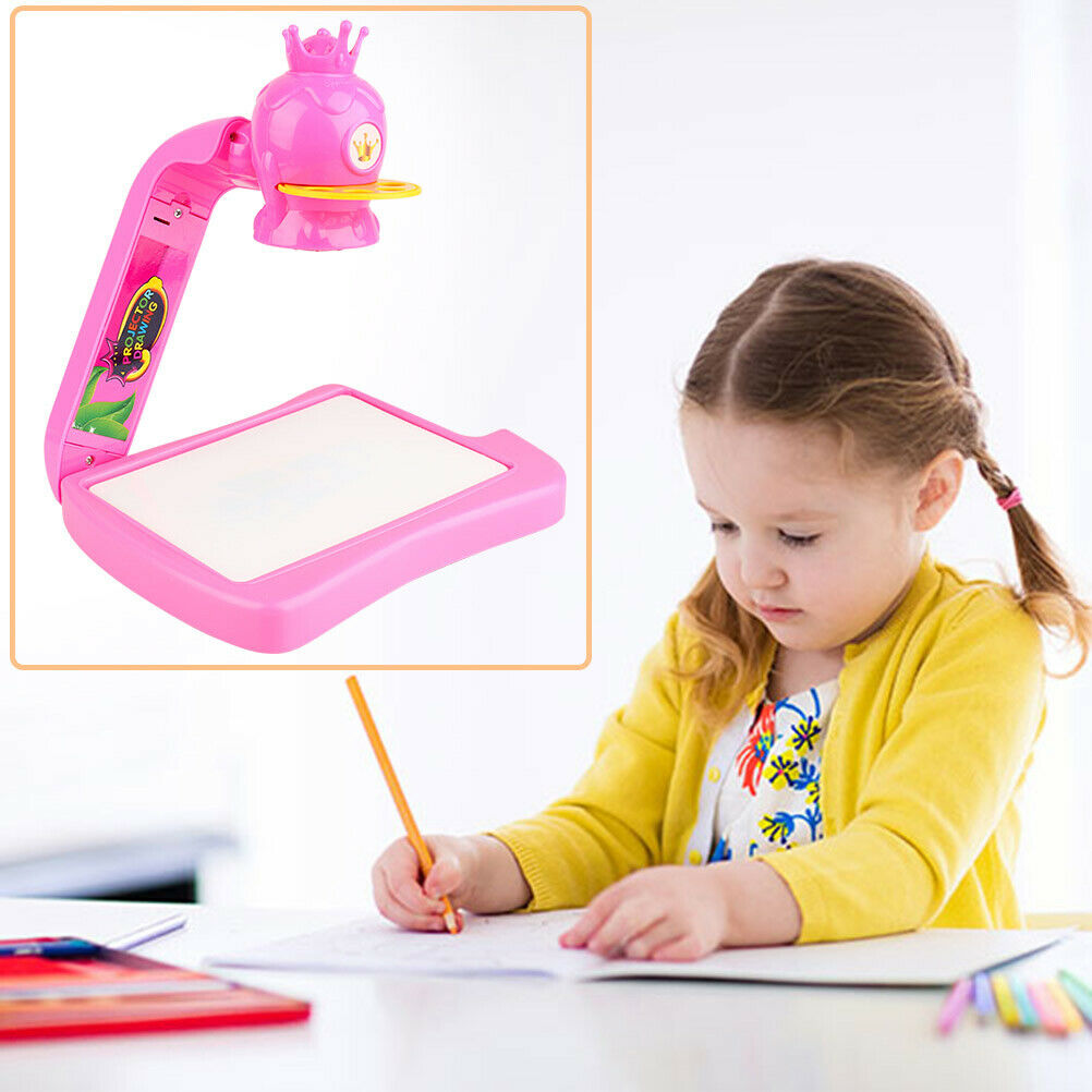 Children Multifunction Drawing Board Projector Painting Educational Tool Gift