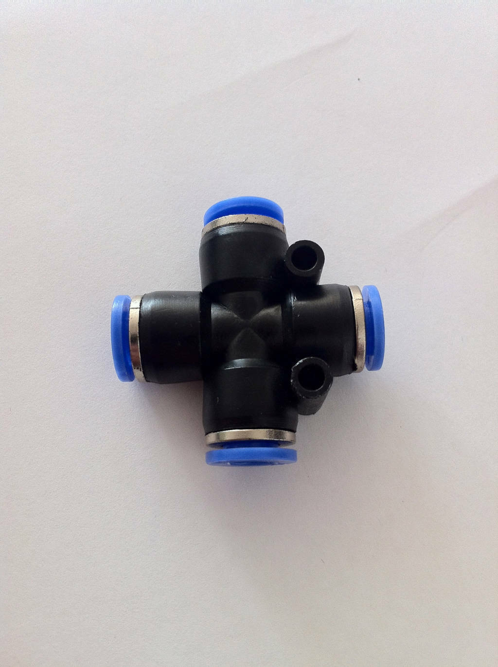 10pcs 6mm Push In Union Cross Pneumatic Quick Jointer Connector