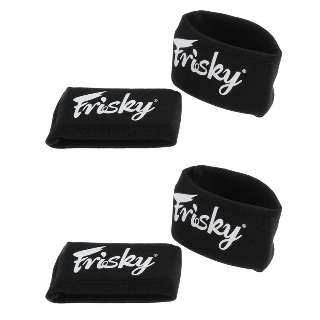 4Pcs/Set Gel Boxing Knuckle Guards Protectors - Black