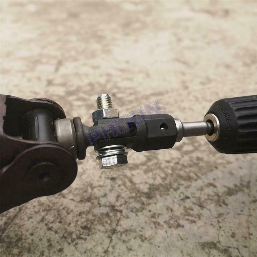 1/2 Inch Scissor Jack Adapter + Socket For Drive Impact Wrench & Lug Wrench