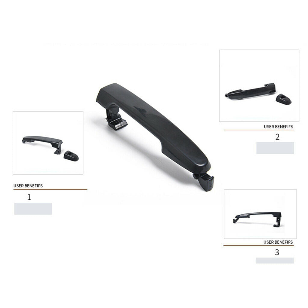 Left Door Handle In ABS Car Accessories Material