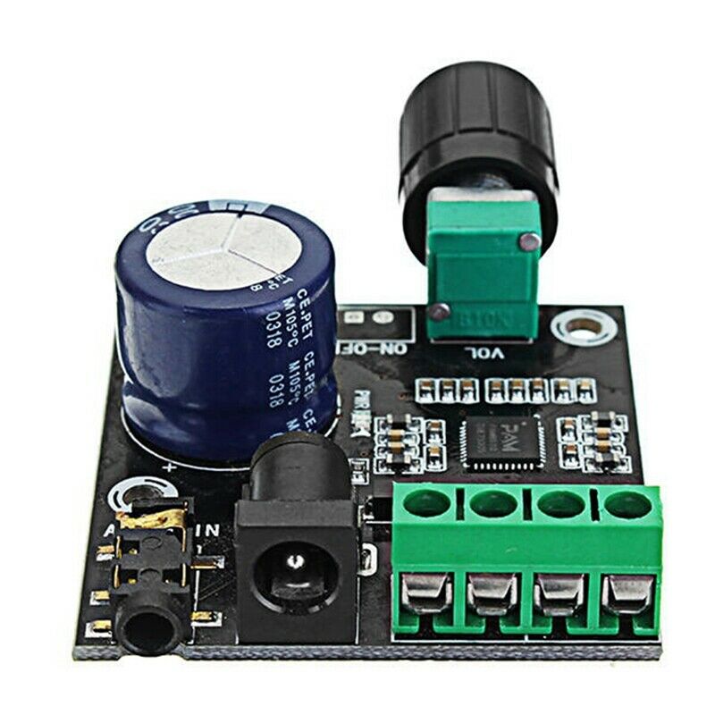 PAM8610 Dual Channel DC 12V  Pure Digital Audio Stereo Amplifier Board Class DT4