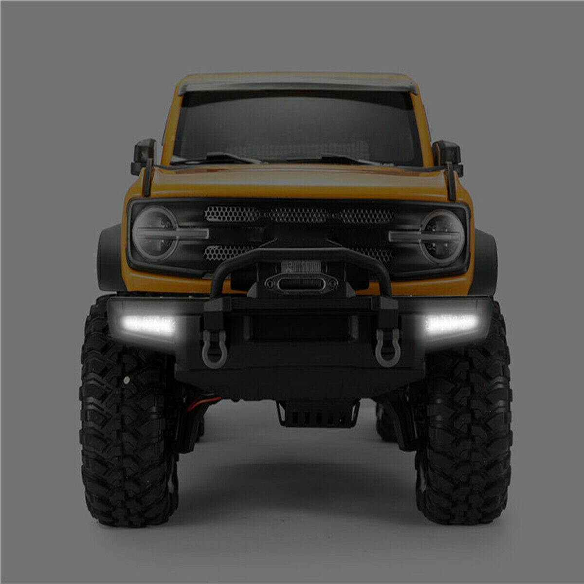 2pcs Front Bumper Side Inner Spot Light Lamp For 1/10 TRX4 BRONCO RC Cars