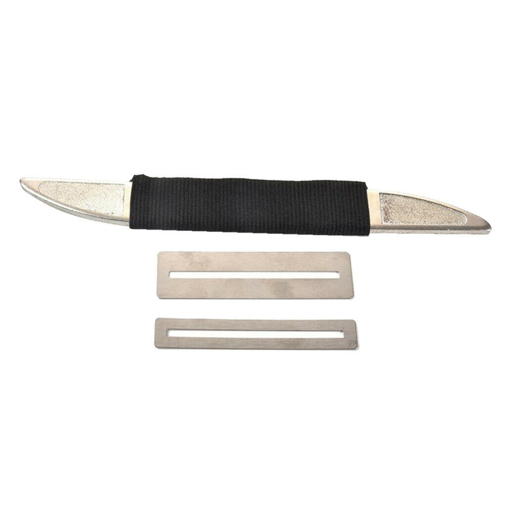 Guitar Luthier Fret Crown Luthiers Tools File & Fingerboard Guards Set