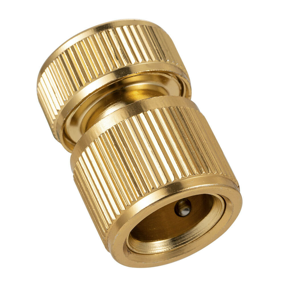 Brass Garden lawn Water Hose fitting Set Pipe Tap Connector tap Adaptor 1/2" New