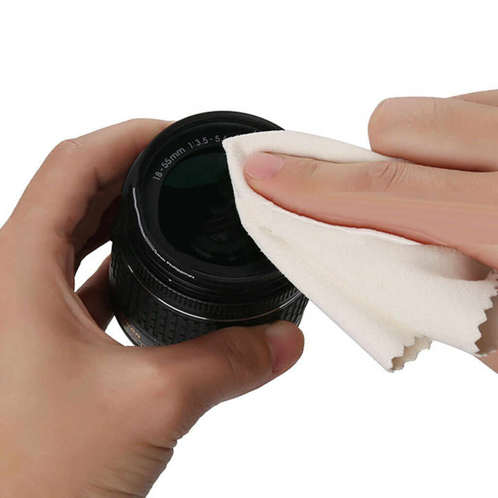 15*15cm Camera Lens Cleaner Cleaning Cloth for Phone Screen Eye Glasses LCD