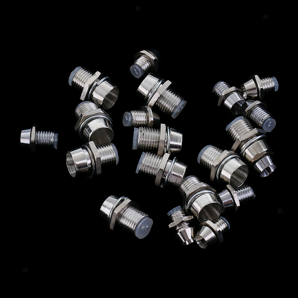 20x 3mm 5mm Individual Lamps Lamp Emitting Metal Mounting Holder Parts Set
