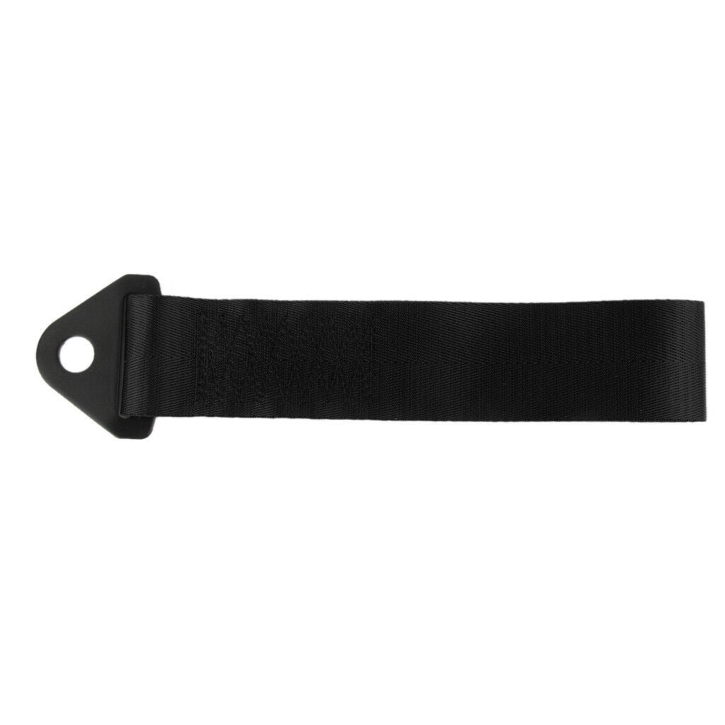 24cmx5cm Heavy Duty Nylon Tie Down Ratchet Strap Set Car Trailer Boat Black