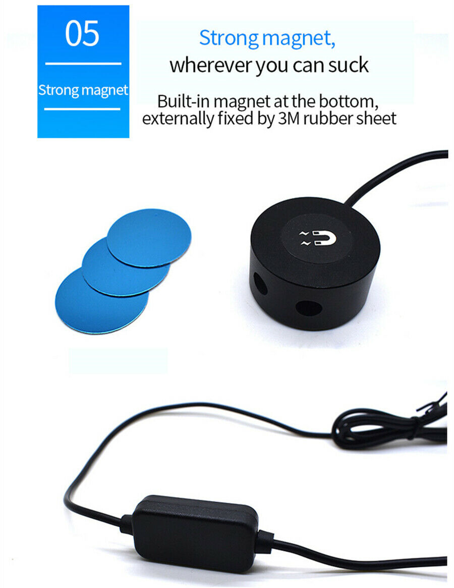 USB Car Lights Starry Sky Night Light Projector Ambient Lighting Decoration Lamp