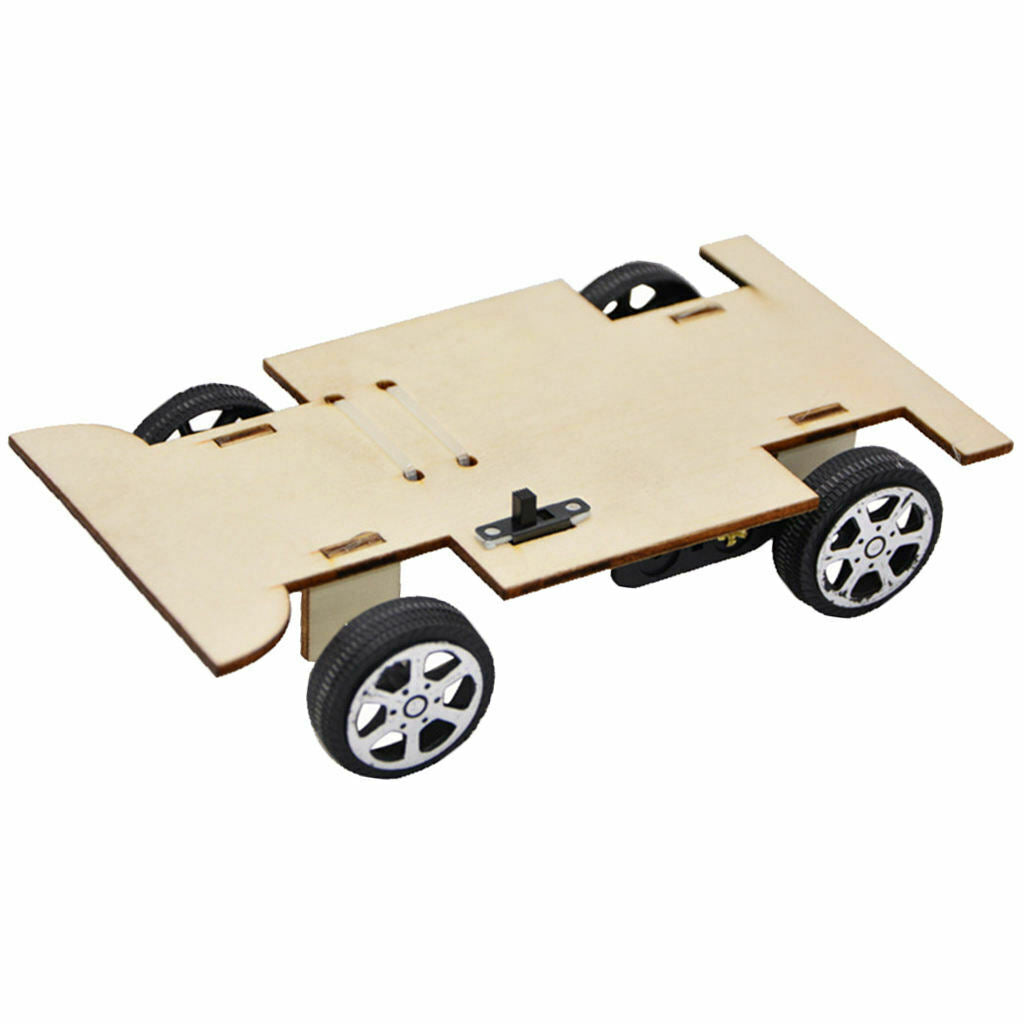 Mini Electric Car DIY Assemble Kit Physics Experiment School Teaching Aid