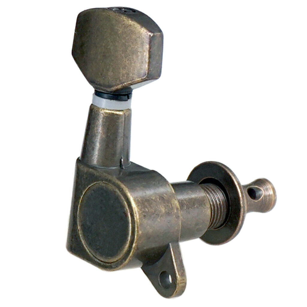 6pcs 6R Sealed Gear Guitar Tuning Pegs Machine Heads for Guitar Accessories