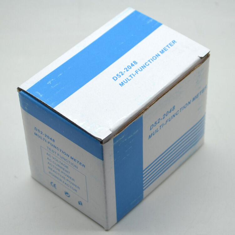 Ammeter Voltmeter 80-300V 100A Digital LED Din Rail Voltage Amp Watt Power Meter