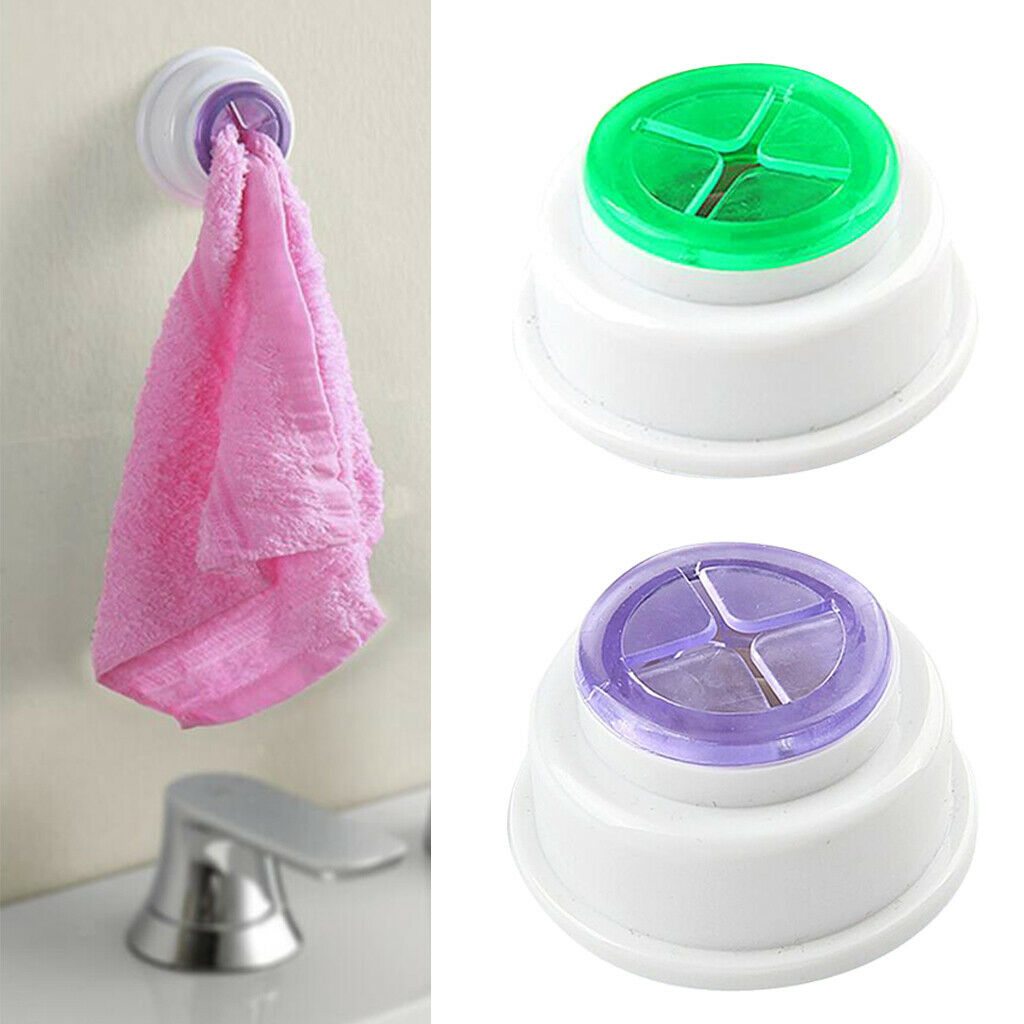2Pcs Tea Towel Holders Self Adhesive Towel Hooks Push-in Towel Rack