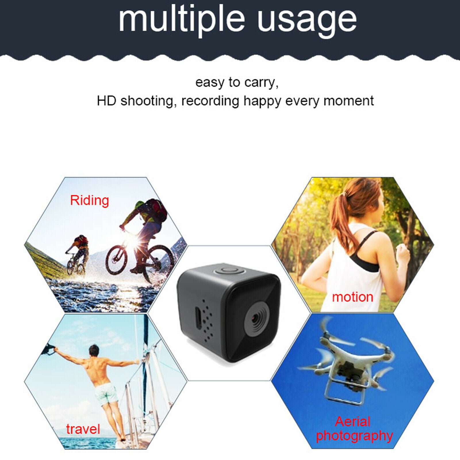 SQ28 HD 1080P Sports Action Camera DV Camcorder Underwater Cam Night Vision