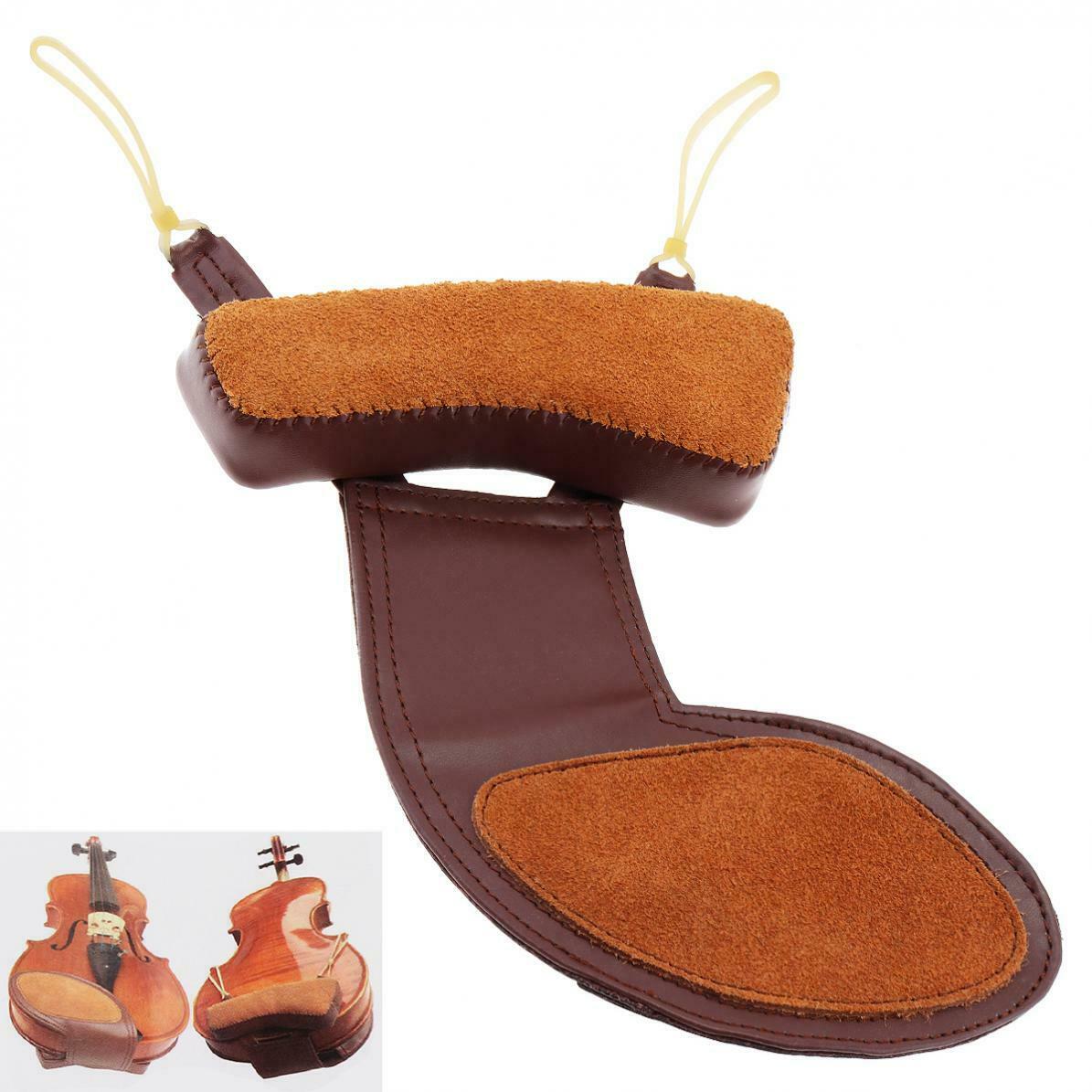 3/4 4/4 Sheepskin Soft Pad Violin Accessories Shoulder and Chin Rest Cushion