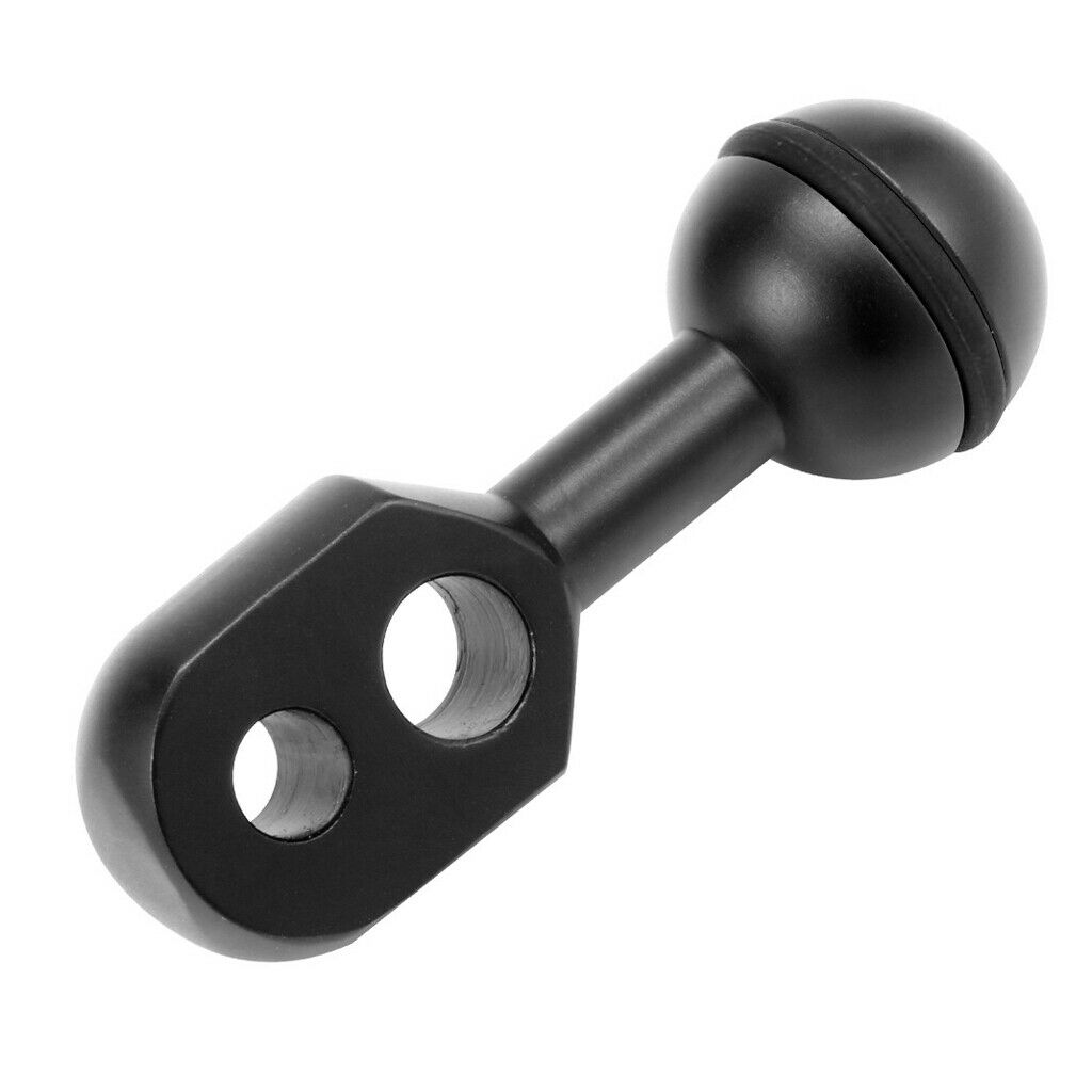 1 "ball and Ys head adapter articulated arm clamp for underwater flash housings