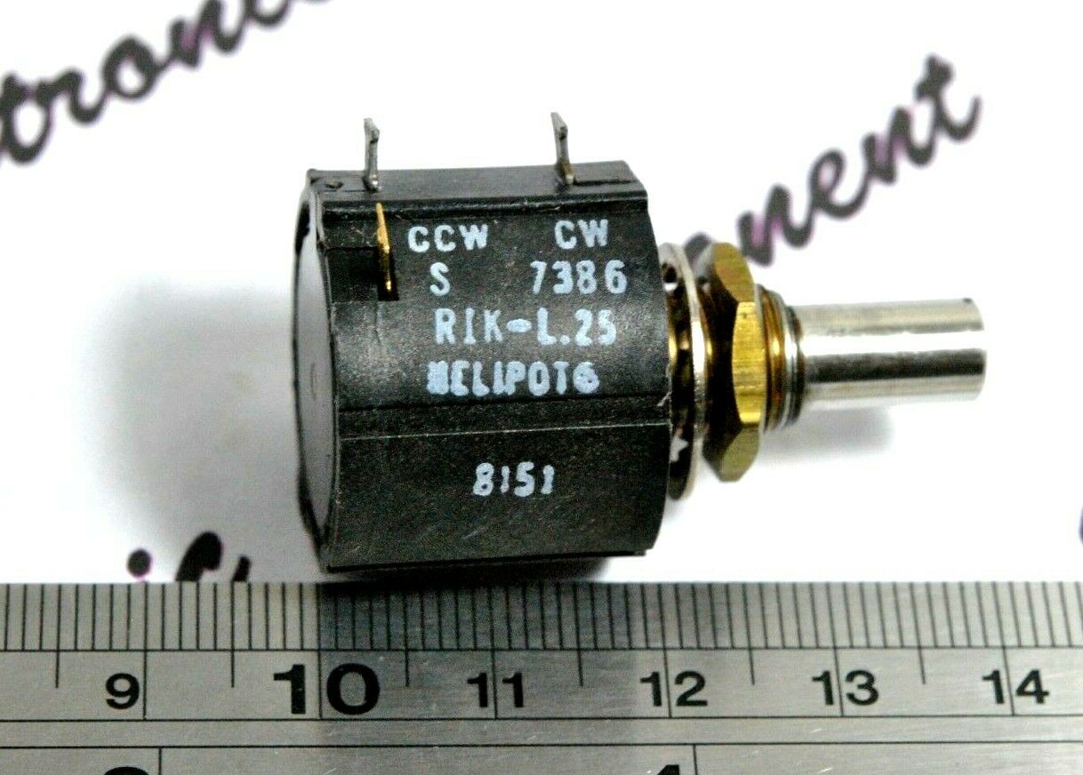 1pcs - Bi Technologies 7386R1K-L.25 1K Multi-Turns Potentiometer