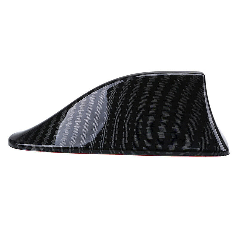 Carbon Fiber Car Autp Trim Shark Fin Roof Antenna Decorative Aerial Universal