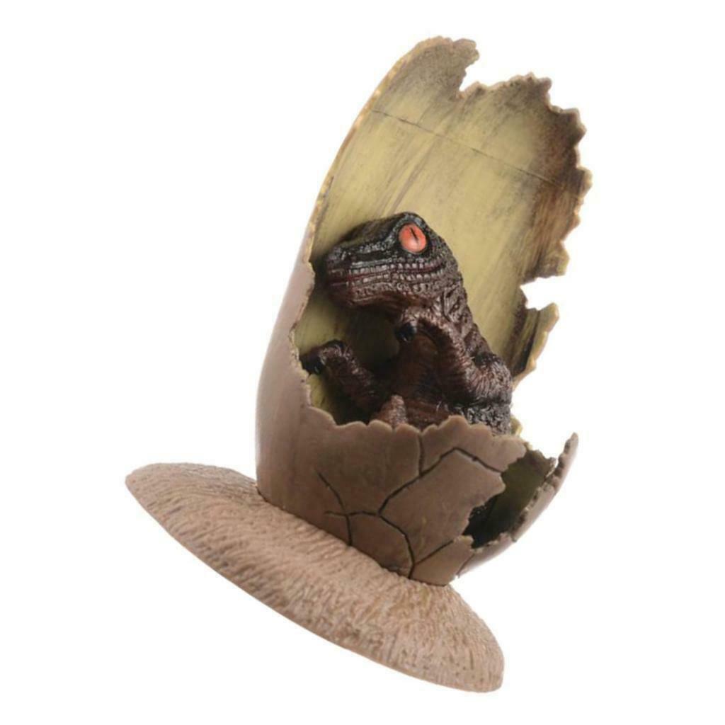 Mesozoic Era Dinosaur Egg Hatching Dinosaur Action Figures Velociraptor